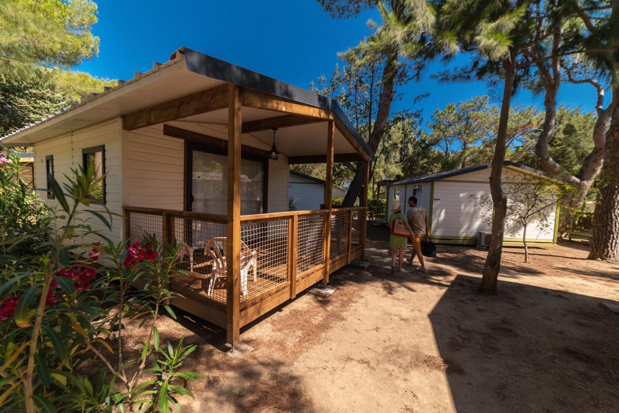 Camping La Pinede Enchantee อาร์เจเลส-ซัวร์-แมร์ ภายนอก รูปภาพ